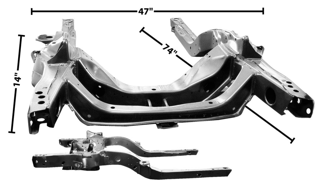 1968 Camaro Subframe Assembly (1000N) – Moonlight Drive Sheet Metal