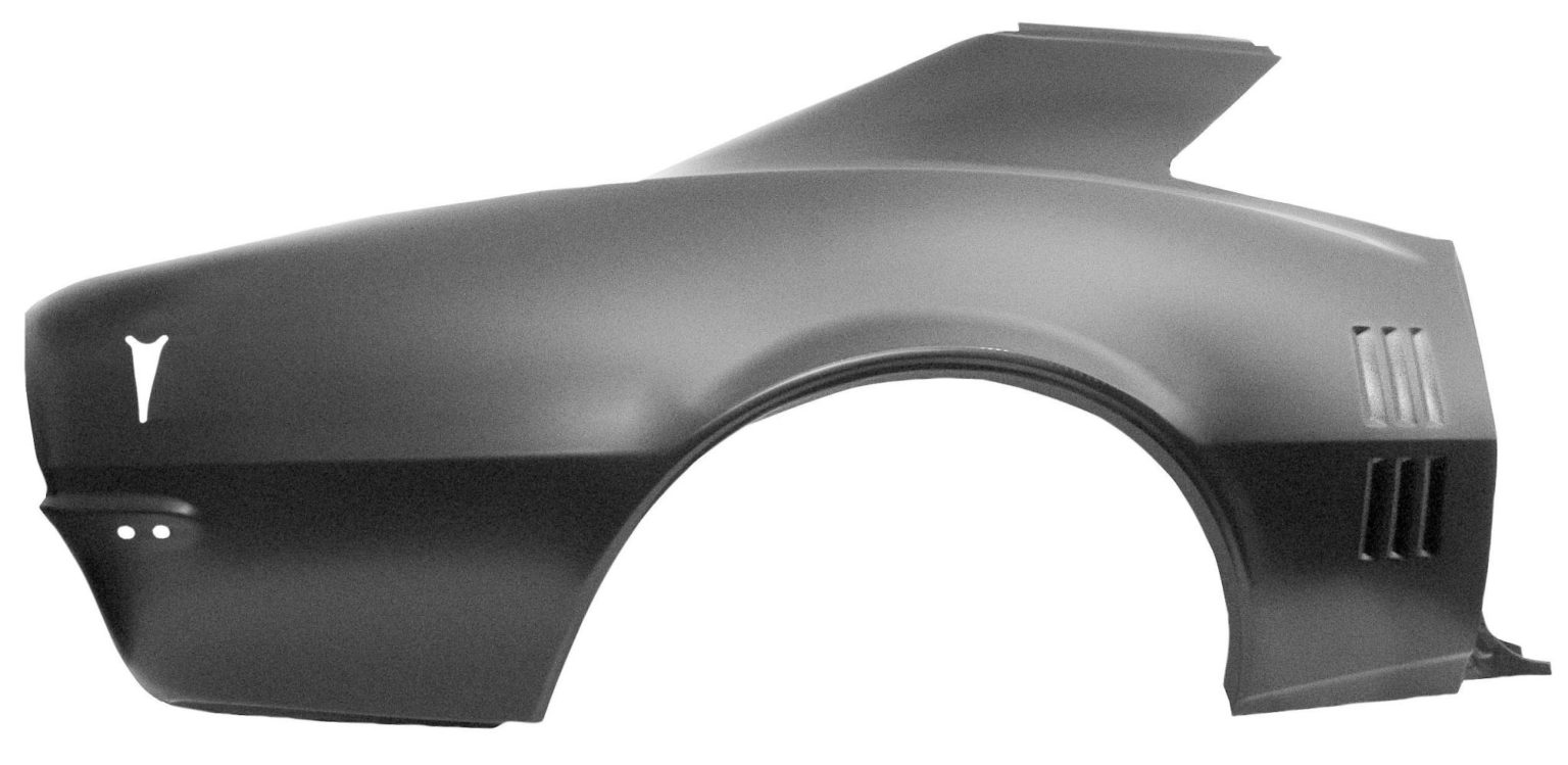 1968 Firebird Coupe Full Quarter Panel RH Side (1066U) Moonlight