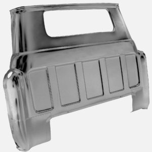 1107B 55 - 59 Cab Rear Outer Panel - small window